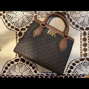 Michael Kors Brown Classic Logo Handbag